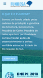 Mobile Screenshot of fundesa.com.br
